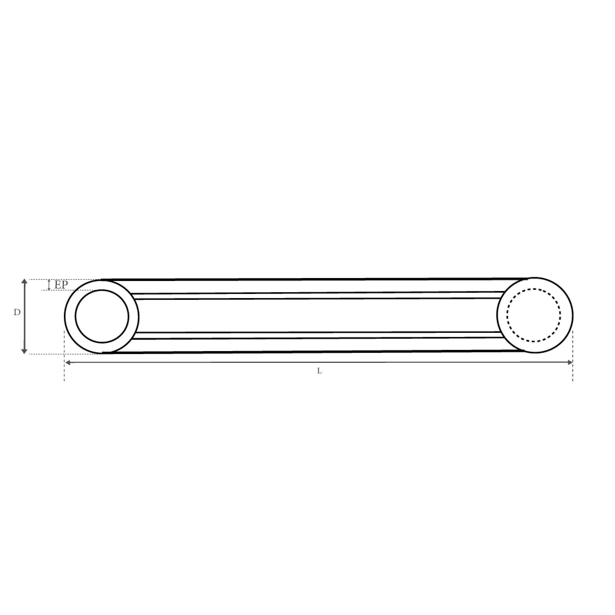 TUBES PE-80 PRESSION "6 BAR"